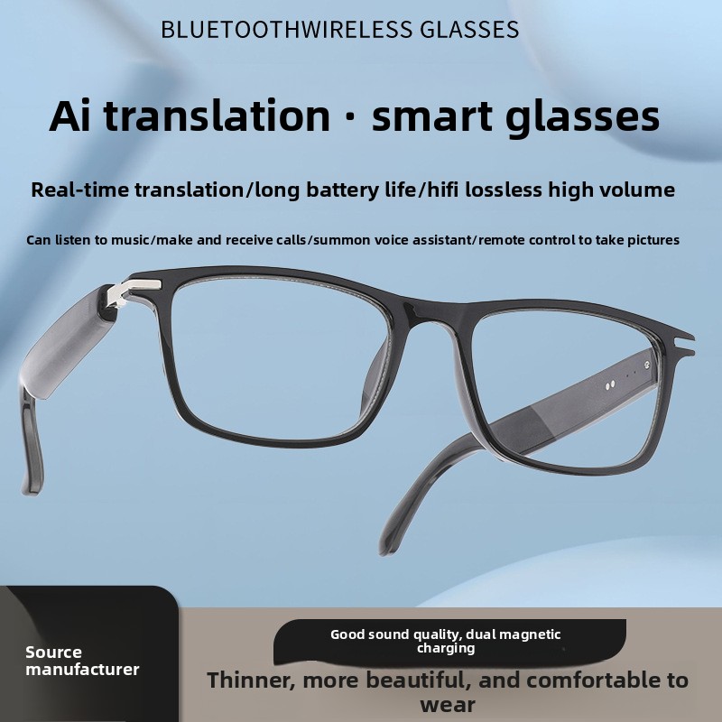 Smart Sunglasses Open Ear Music Calls - AI Smart Bluetooth-bril, bestverkochte open-ear audio