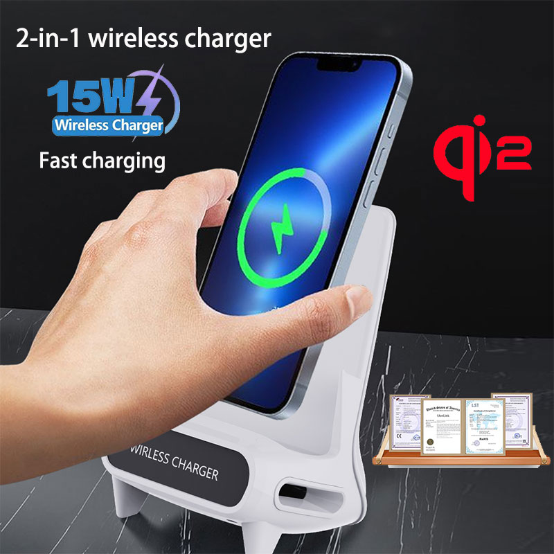 Smart Glasses Magnetic Charging Cable - 15W draagbare stoel draadloze oplader Desktop