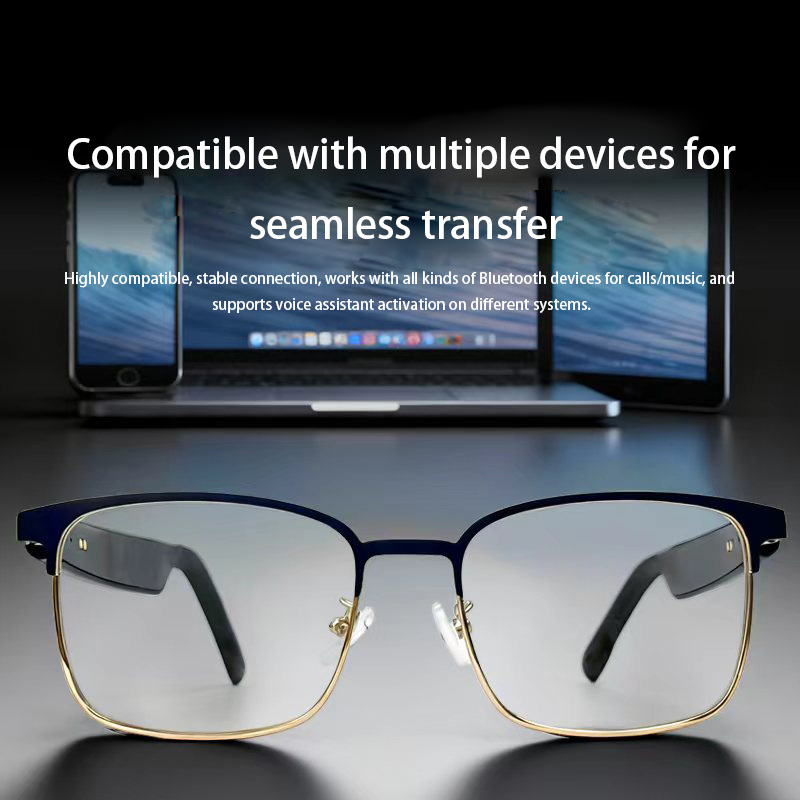 Smart Audio Glasses Touch Control - Slimme Bluetooth Audio Bril Anti Blauw