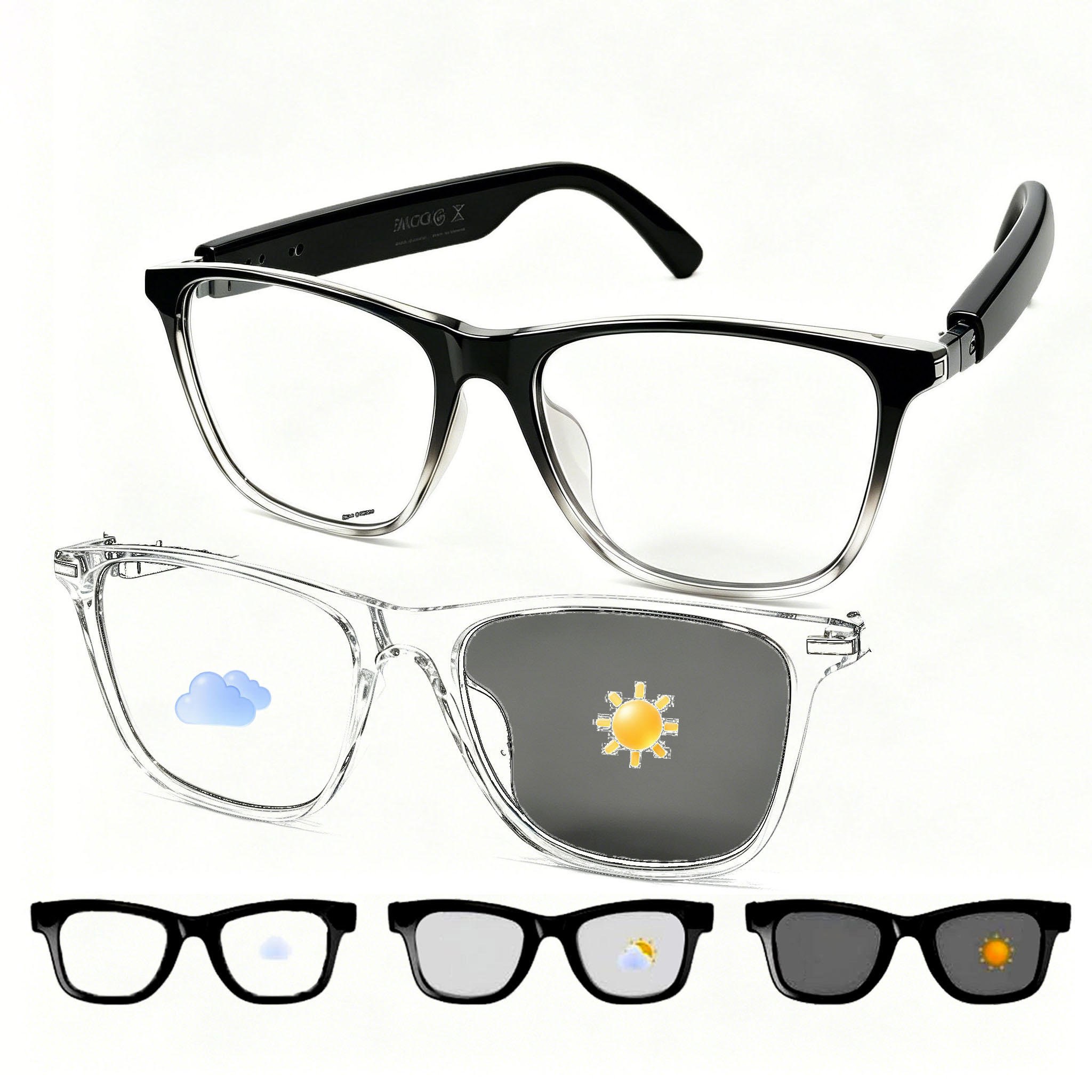 Smart Audio Glasses Bluetooth Polarized - Slimme Bluetooth-bril Veelzijdige technologie Gepolariseerde audio-zonnebril