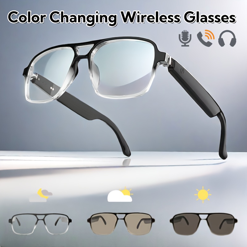 Photochromic Smart Sunglasses Audio - Shuangqiao Draadloze Audio Smart Bril, Fotochromatische
