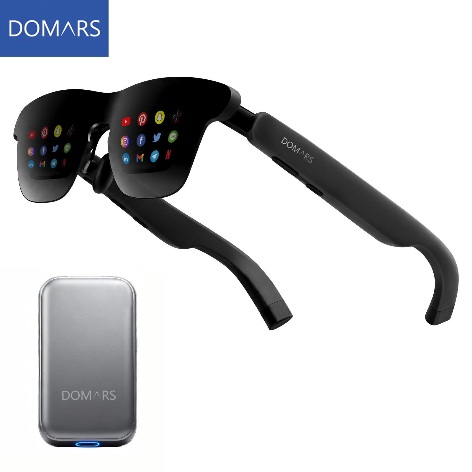 Ar Smart Glasses Display Micro Oled - Domars GT Smart AR-bril met Magic