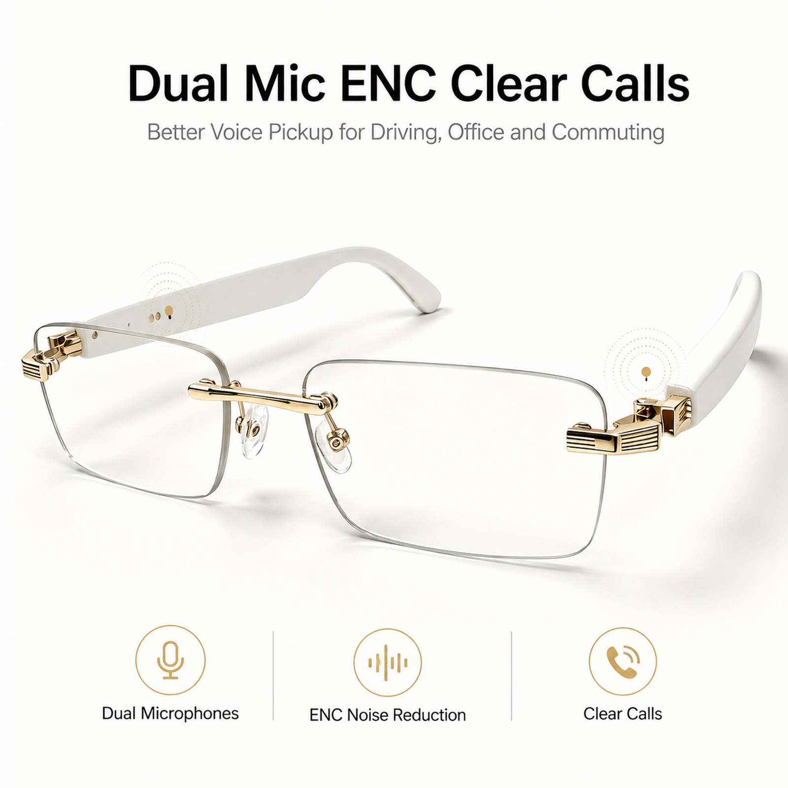 Photochromic Smart Sunglasses Audio - AI Smart Bluetooth Bril Zonnebril Smartglasses
