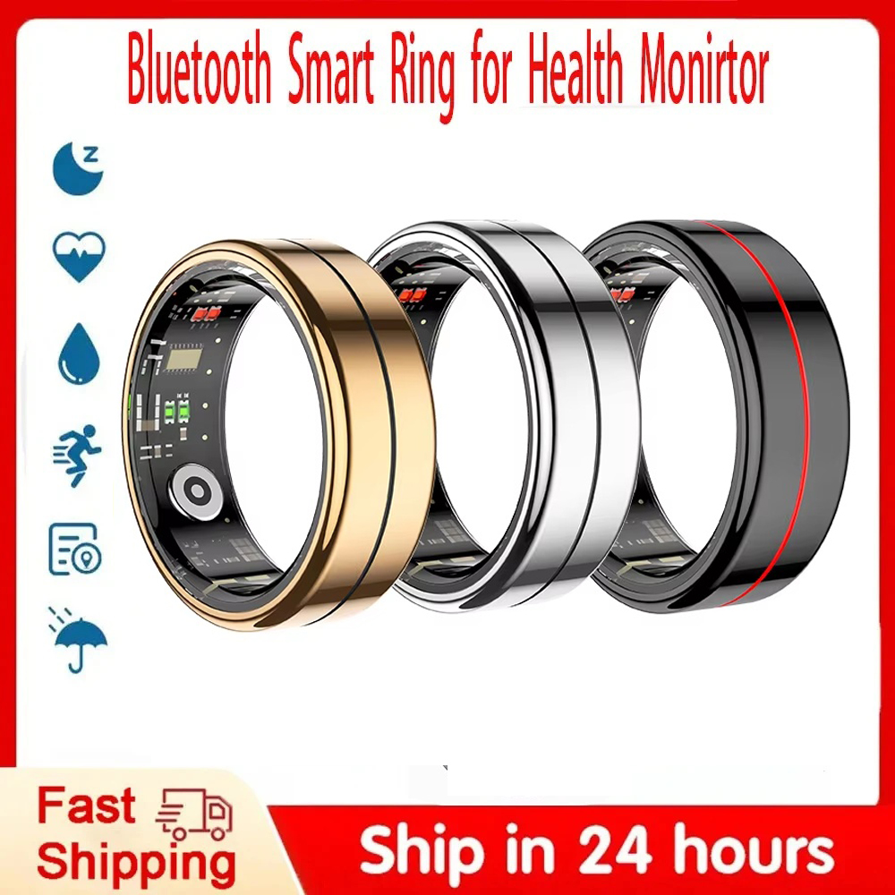 Smart Ring Health Tracker Blood Oxygen - R04 Smart Ring Mannen Vrouwen Gezondheid