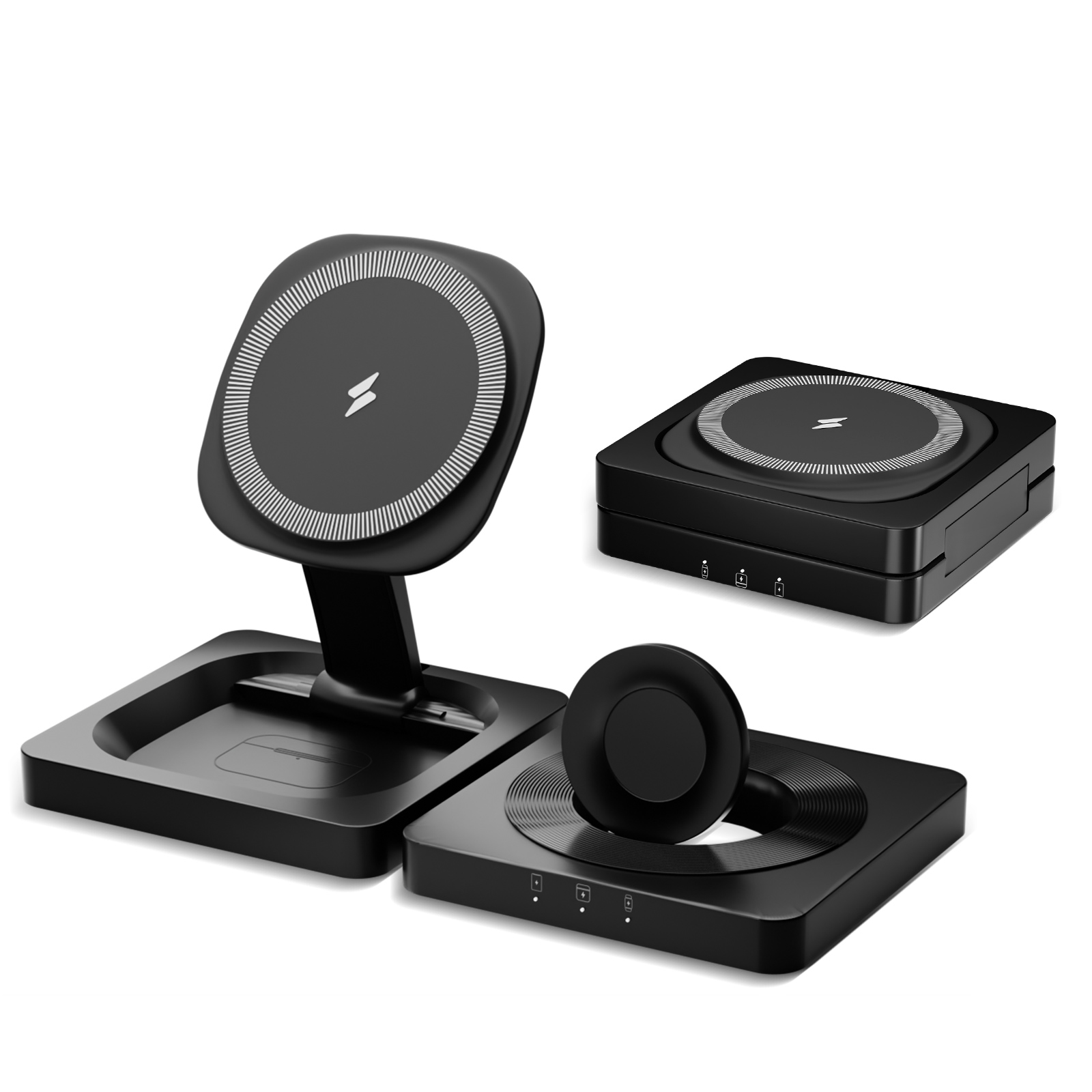 Smart Glasses Magnetic Charging Cable - 3 in 1 15W draadloze opladers