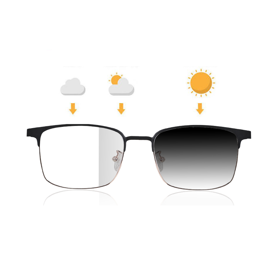Photochromic Smart Sunglasses Audio - 2025 Atmosferische Fotochromatische Slimme Bril Magnetisch