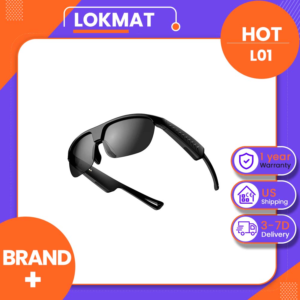 Smart Audio Glasses Touch Control - LOKMAT L01: slimme Bluetooth-bril, zonnebril met