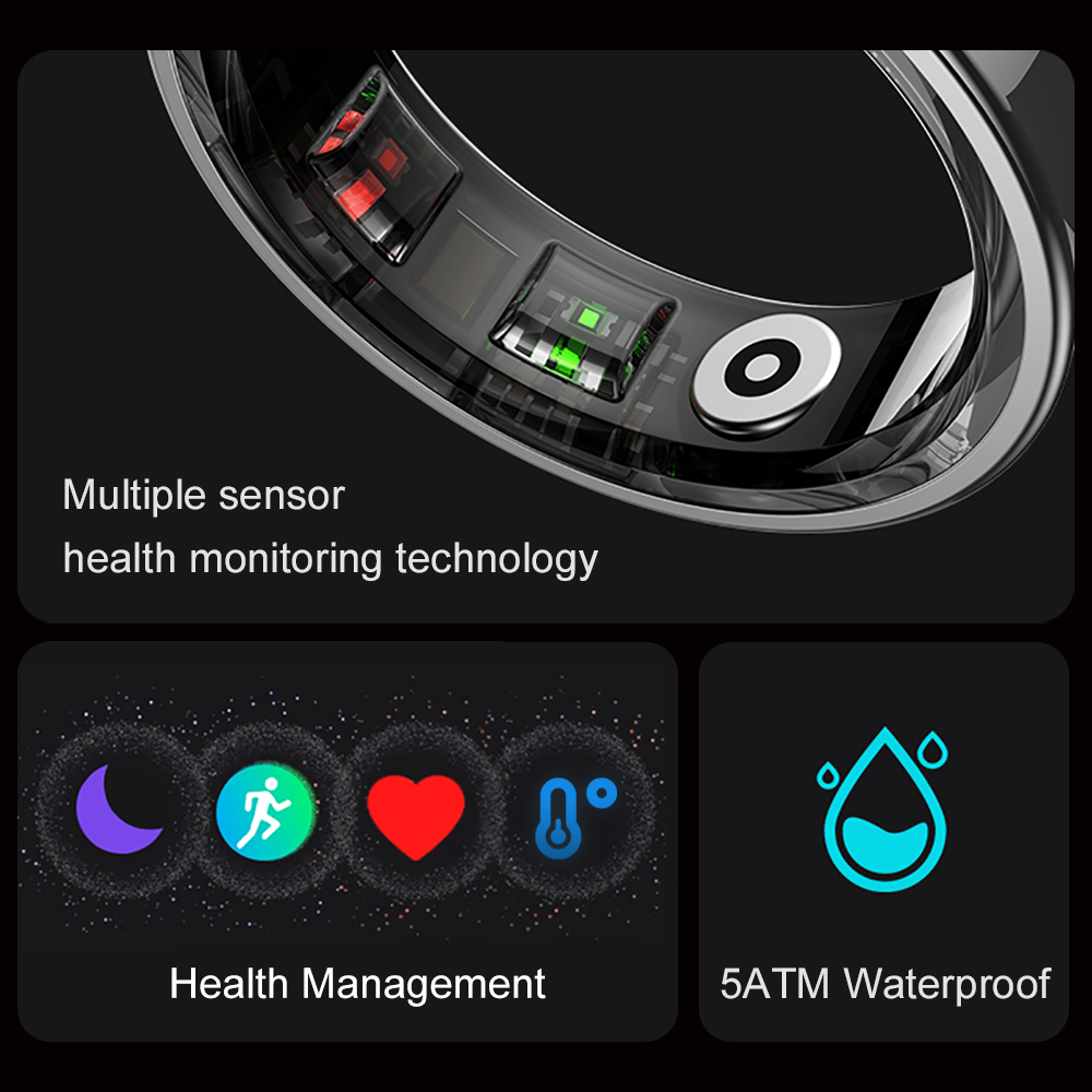 2024 COLMI R09 Smart Ring Here - Smart Ring Health Tracker Blood Oxygen recensie en prijs