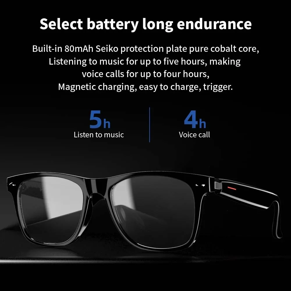 VIKEFON E13 slimme bril met bl - Smart Audio Glasses Bluetooth Polarized recensie en prijs