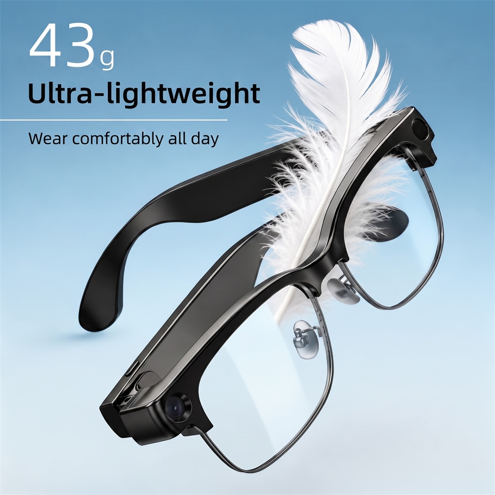 800W Camera Smart Bril Heren V - Smart Glasses Camera Video Recording 1080P recensie en prijs