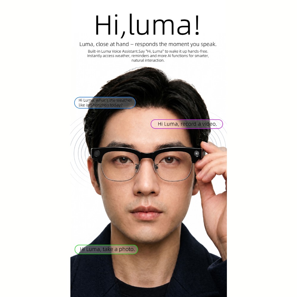 800W Camera Smart Bril Heren V - Smart Glasses Camera Video Recording 1080P recensie en prijs