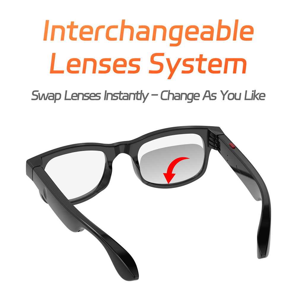 AI-vertaalbril met 144 talen,  - Blue Light Blocking Smart Audio Glasses recensie en prijs