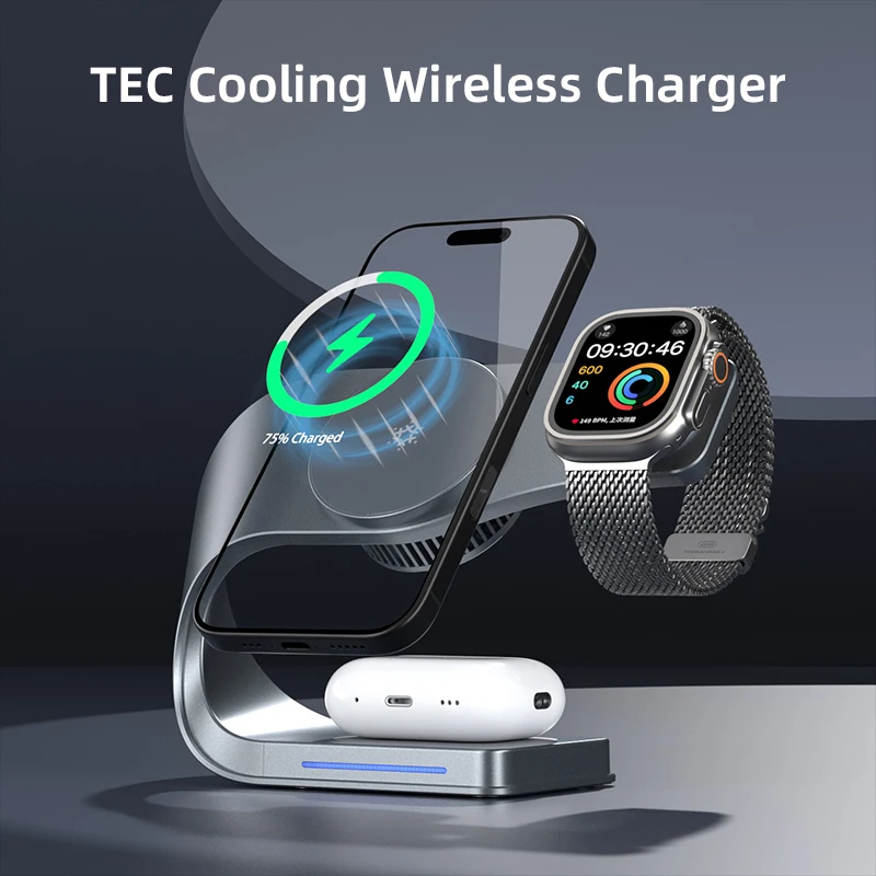 TEC Cooling: draadloze oplader - Smart Glasses Magnetic Charging Cable recensie en prijs