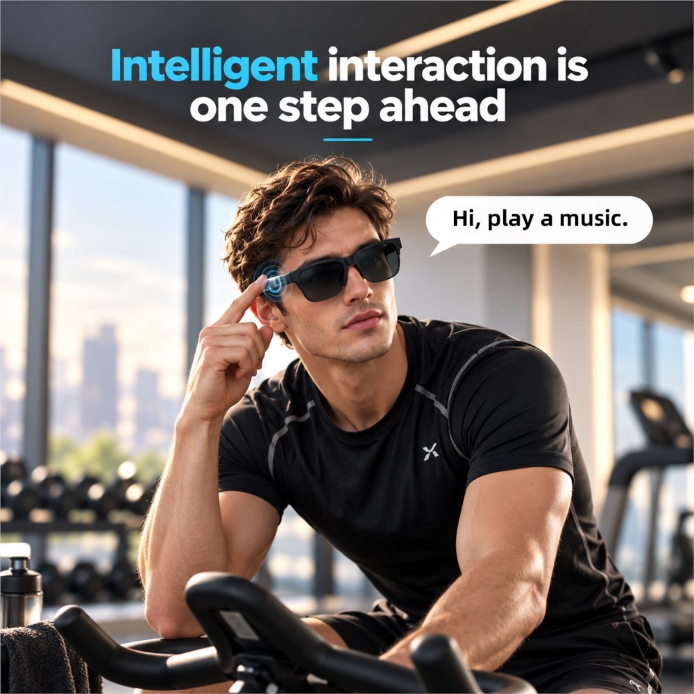Nieuwe slimme bril met draadlo - Smart Audio Glasses Touch Control recensie en prijs