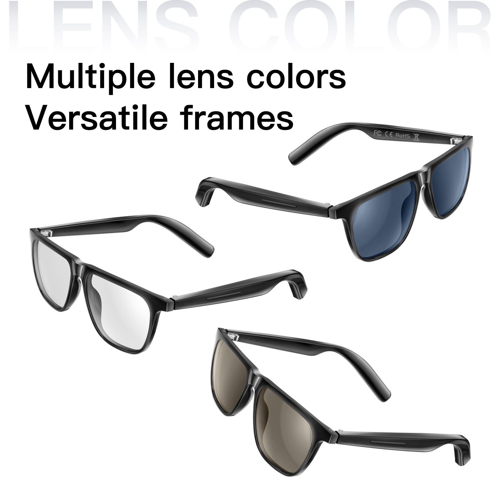 2025 Nieuwe Fotochromatische S - Photochromic Smart Sunglasses Audio recensie en prijs