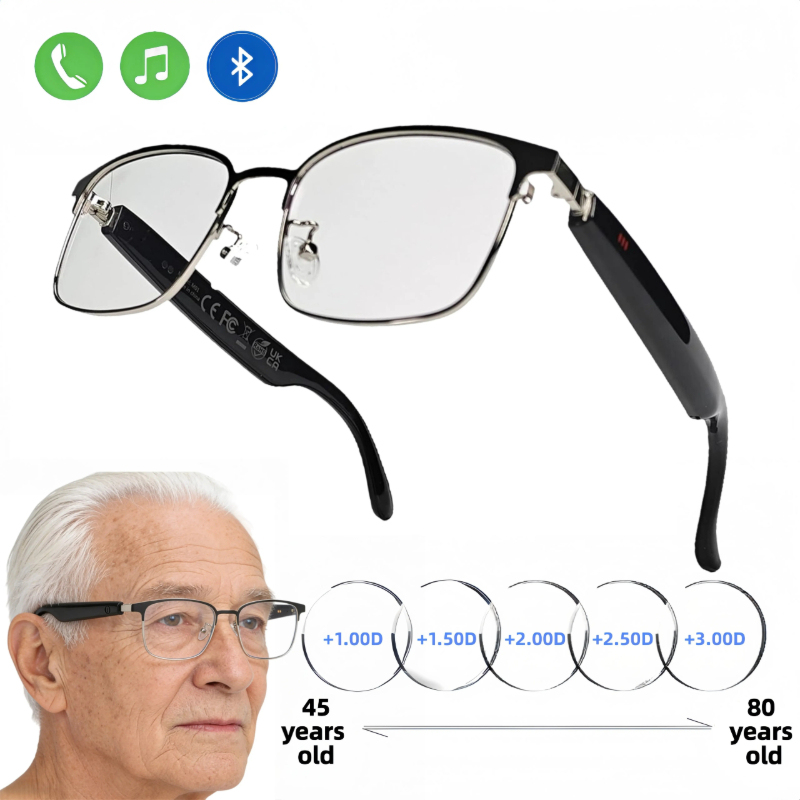 Bluetooth-audio-bril met leesf - Blue Light Blocking Smart Audio Glasses recensie en prijs
