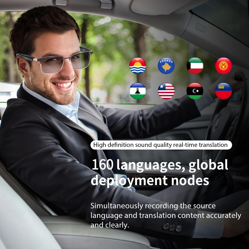 AI-geïntegreerde unisex slimme - Photochromic Smart Sunglasses Audio recensie en prijs