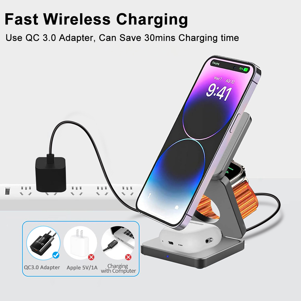 3-in-1 opvouwbare magnetische  - Smart Glasses Magnetic Charging Cable recensie en prijs