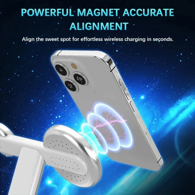 3-in-1 draadloze oplaadstation - Smart Glasses Magnetic Charging Cable recensie en prijs