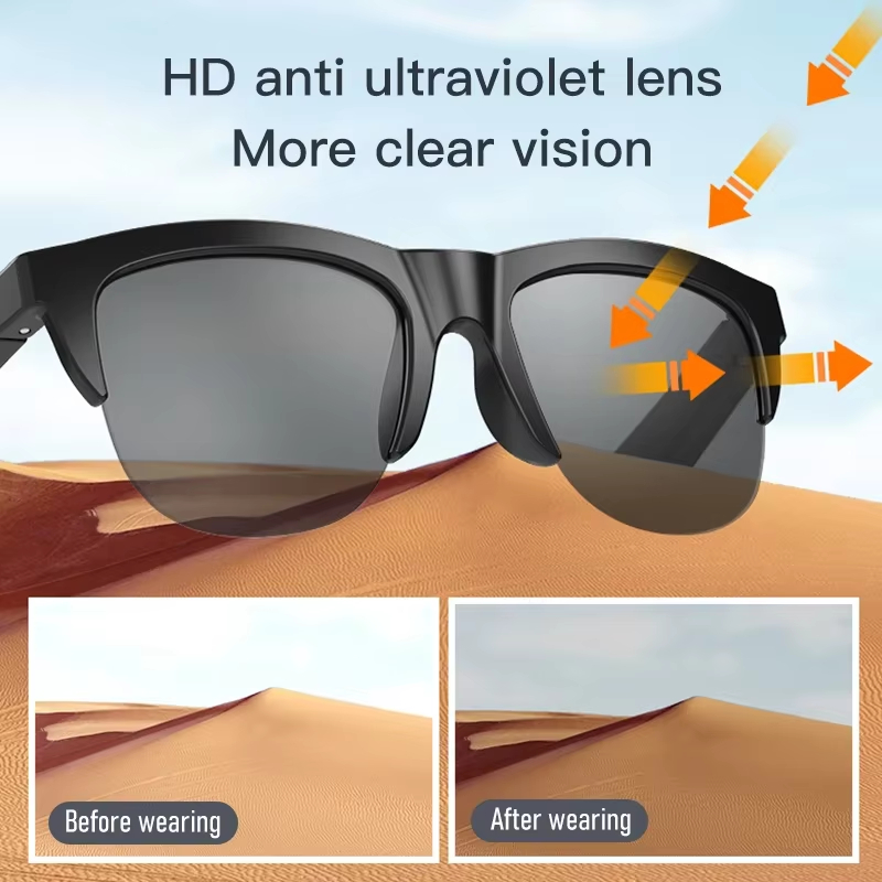 Zonnebril met aanraakbediening - Smart Audio Glasses Touch Control recensie en prijs