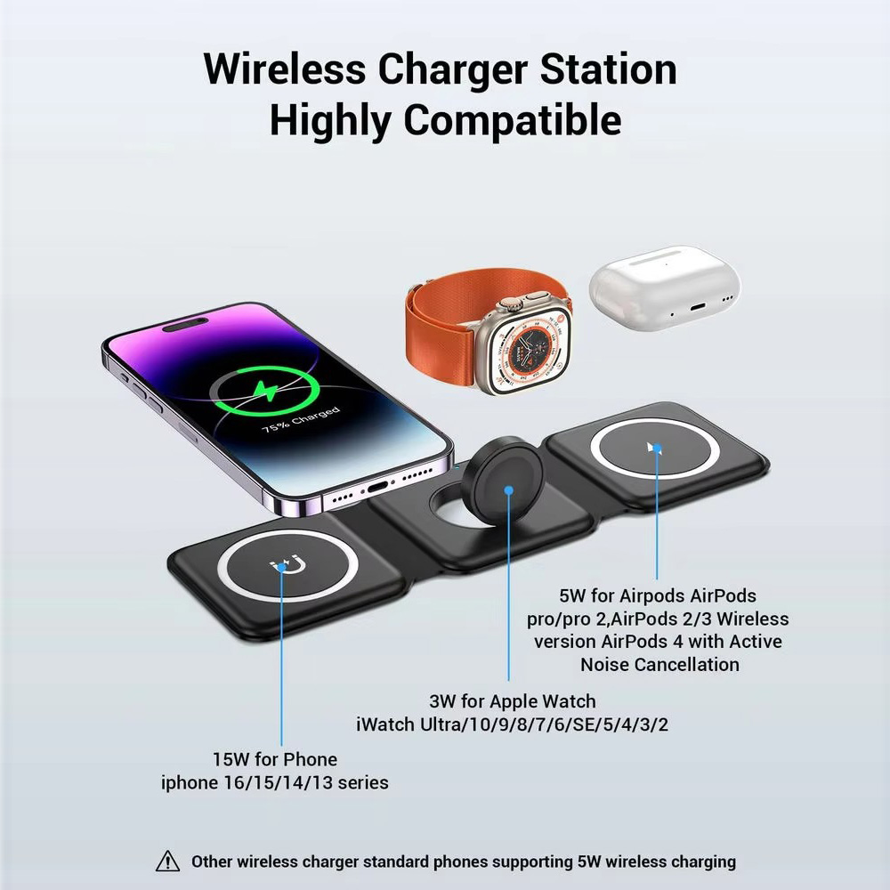 3-in-1 magnetische opvouwbare  - Smart Glasses Magnetic Charging Cable recensie en prijs