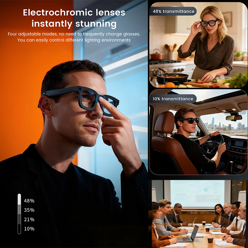 YAOCX Smart Bril 800W Pixel Ca - Smart Glasses Camera Video Recording 1080P recensie en prijs