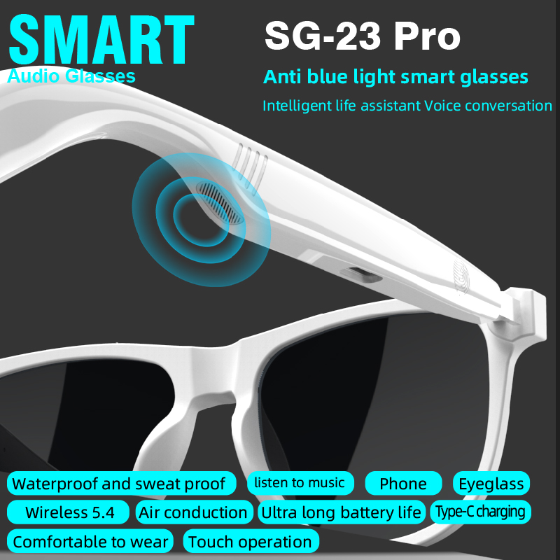 SG-23 Pro Smart Audio Zonnebri - Smart Audio Glasses Bluetooth Polarized recensie en prijs