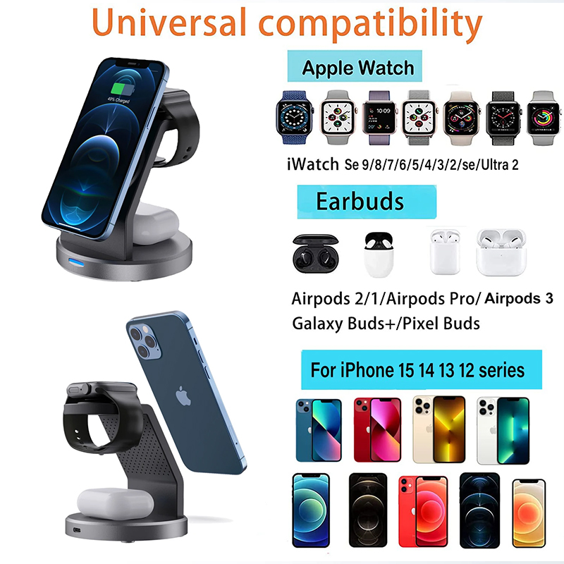 3 in 1 draadloze oplader stand - Smart Glasses Magnetic Charging Cable recensie en prijs