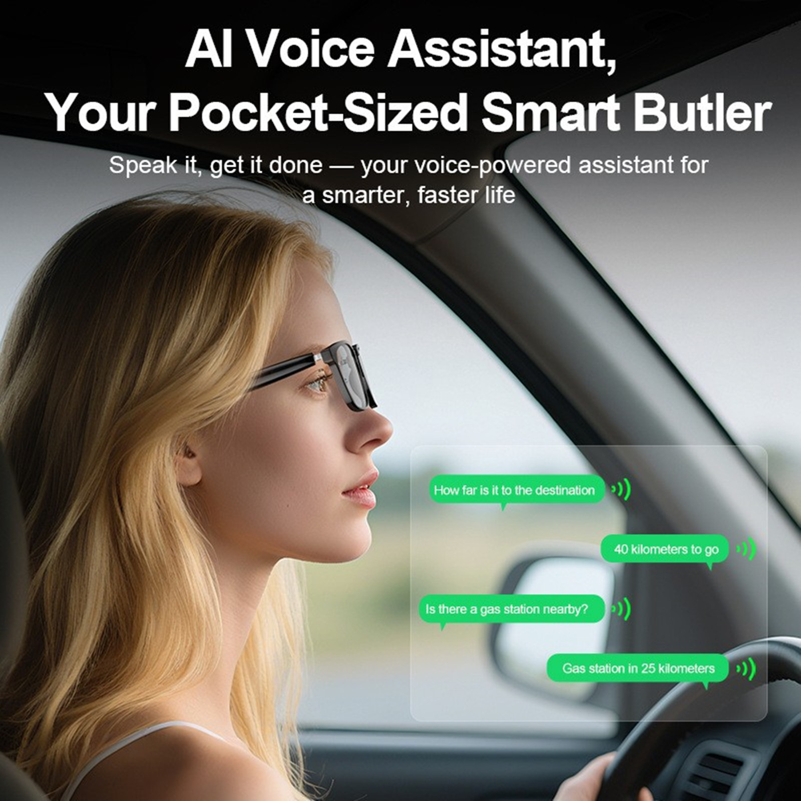 AI-vertaler slimme bril Blueto - Photochromic Smart Sunglasses Audio recensie en prijs