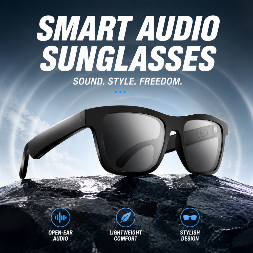 Slimme Bluetooth-zonnebrillen  - Smart Audio Glasses Touch Control recensie en prijs
