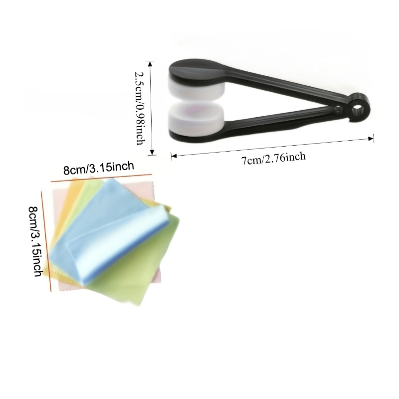 4-delige brillenreinigingsset, - Eyewear Cleaning Cloth Microfiber Kit recensie en prijs