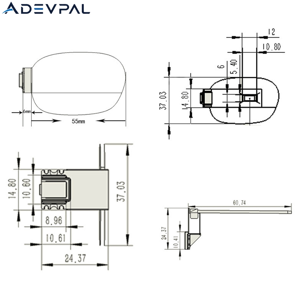 0,23 inch OLED-display zoekerm - Ar Smart Glasses Display Micro Oled recensie en prijs