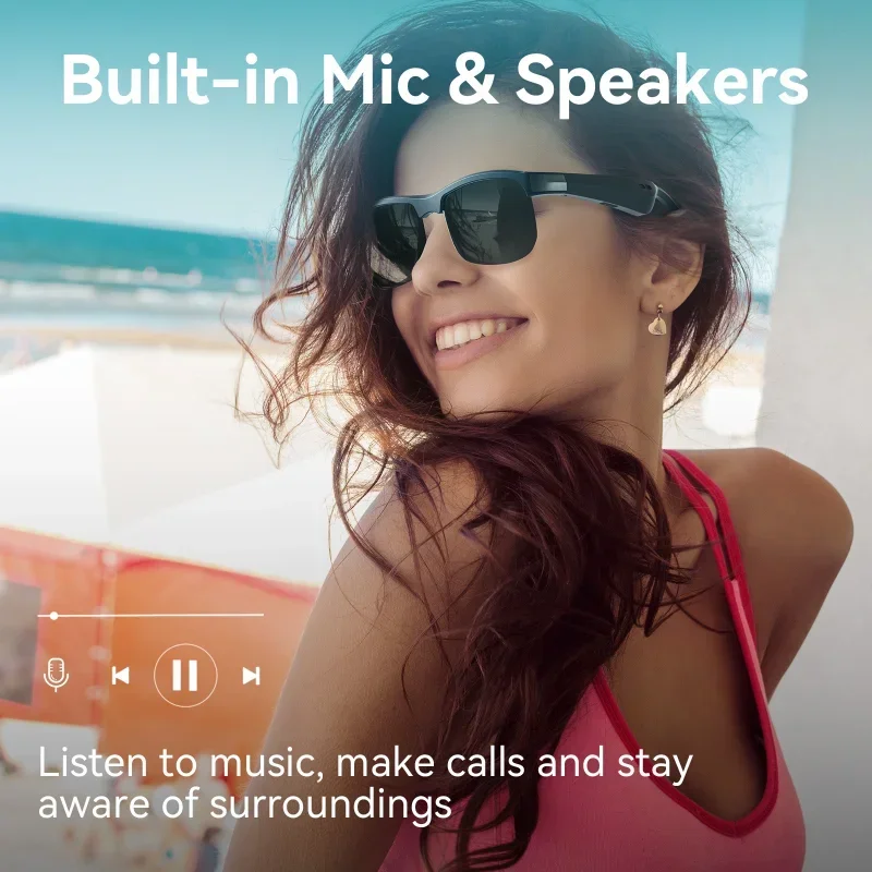 Slimme Bluetooth-bril, surroun - Bone Conduction Sunglasses Sports recensie en prijs