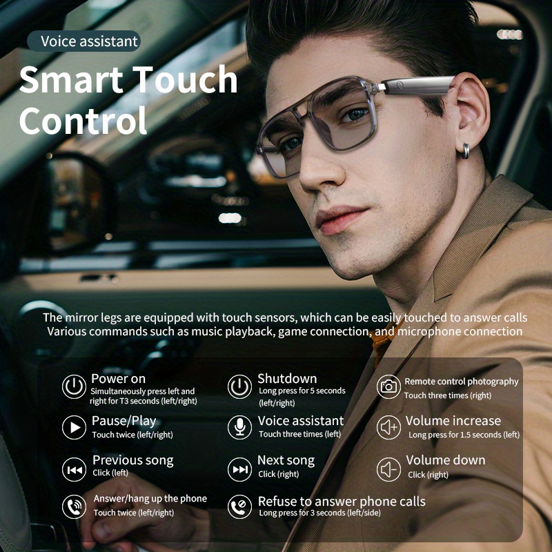Shuangqiao Draadloze Audio Sma - Photochromic Smart Sunglasses Audio recensie en prijs