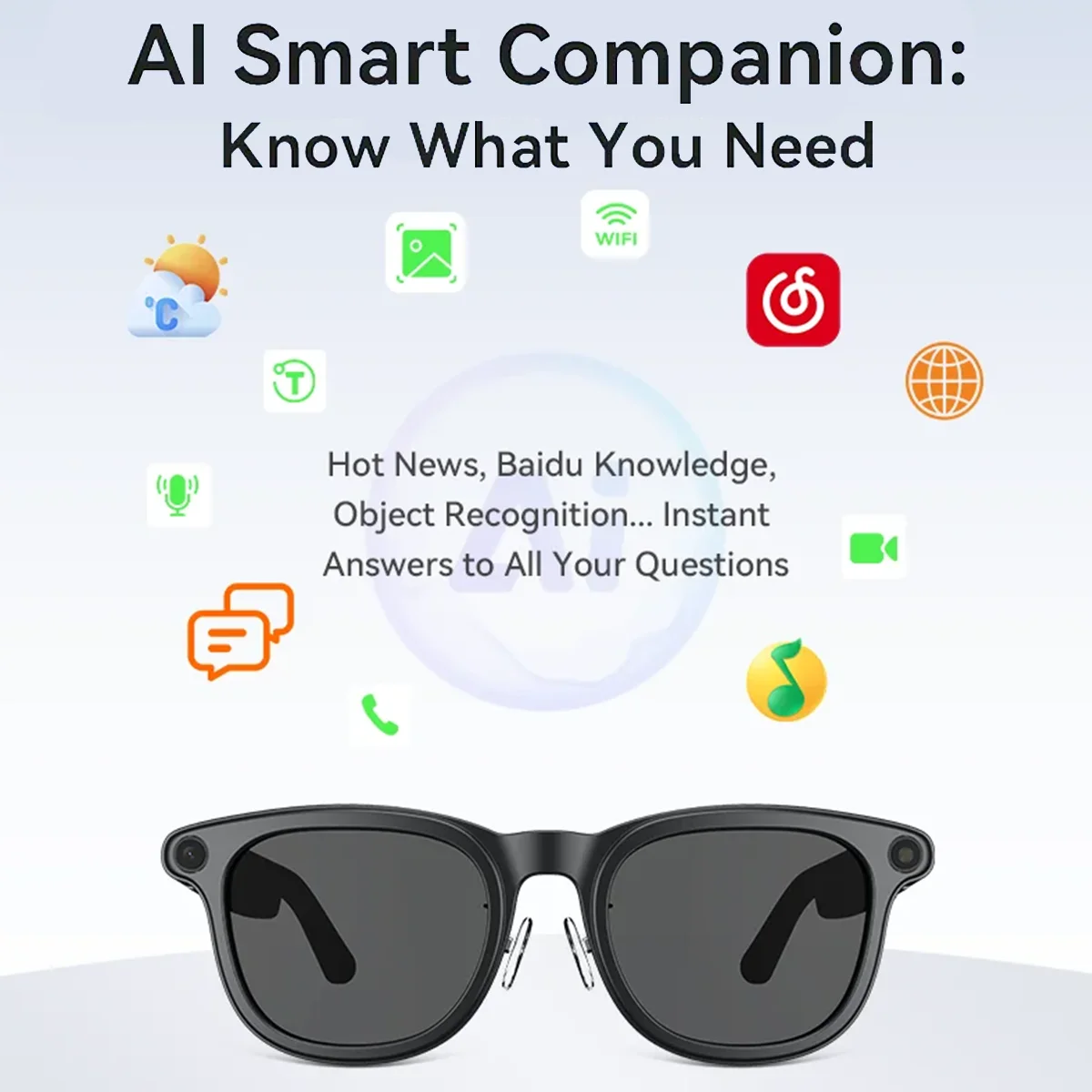 2026 Smart AI-bril 4K HD-camer - Smart Glasses Camera Video Recording 1080P recensie en prijs