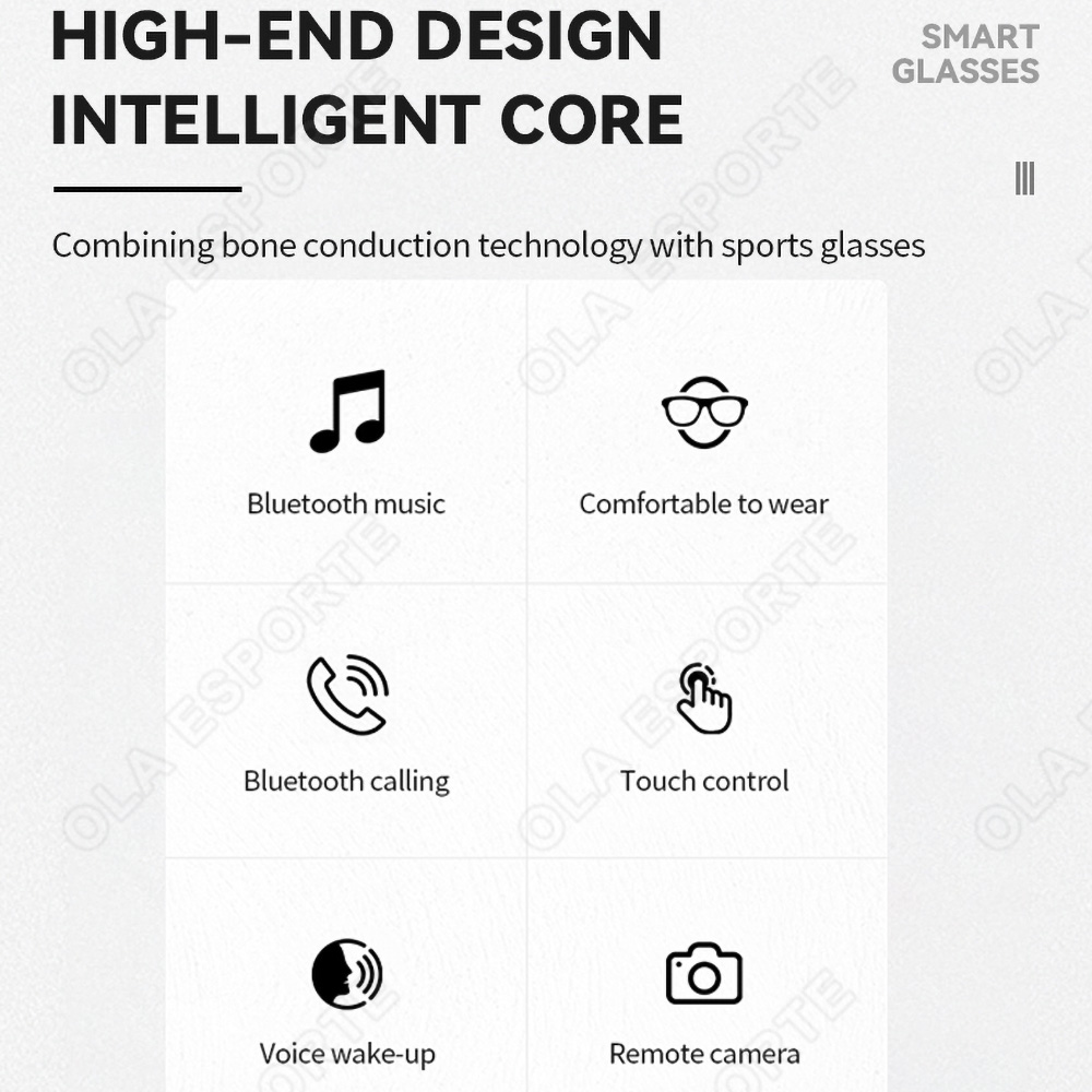 NIEUWE Bluetooth Audio Bril Sl - Smart Sunglasses Open Ear Music Calls recensie en prijs
