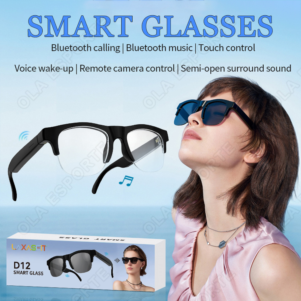 Slimme Bluetooth-bril met open - Smart Sunglasses Open Ear Music Calls recensie en prijs