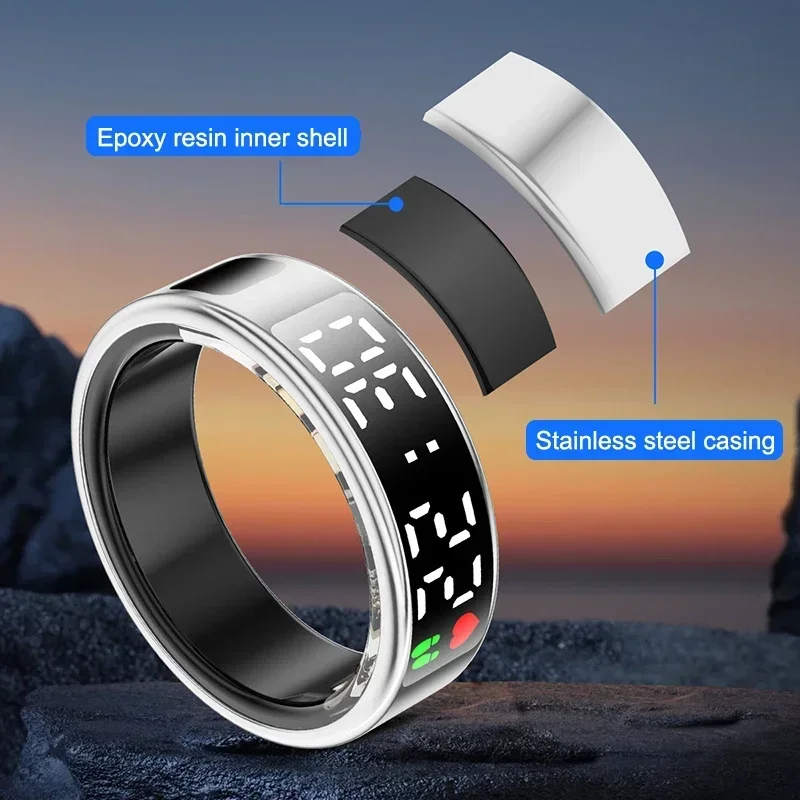 Slimme Ring Voor Mannen Vrouwe - Smart Ring Health Tracker Blood Oxygen recensie en prijs