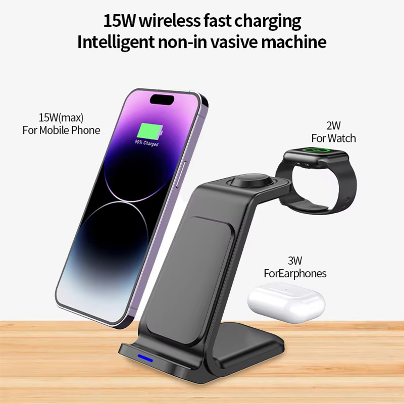 15W 3-in-1 draadloze oplaadsta - Smart Glasses Magnetic Charging Cable recensie en prijs