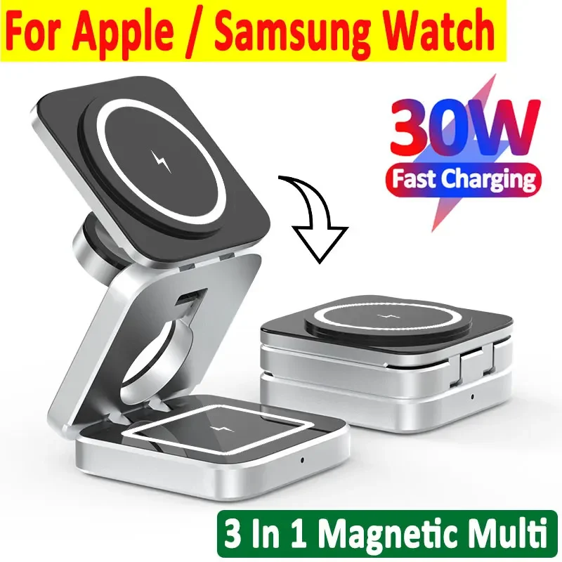 30W magnetische draadloze opla - Smart Glasses Magnetic Charging Cable recensie en prijs