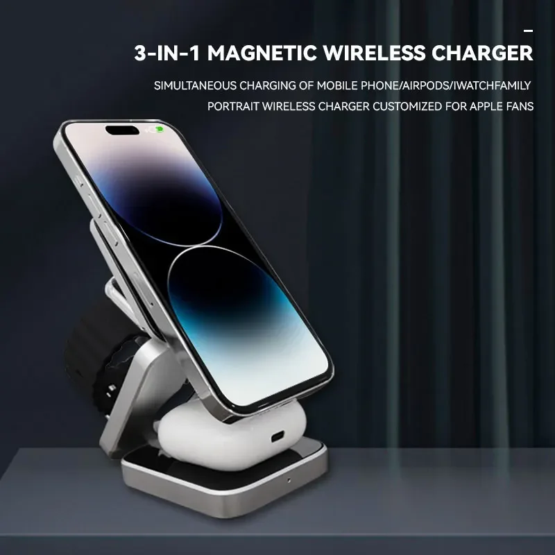 30W magnetische draadloze opla - Smart Glasses Magnetic Charging Cable recensie en prijs